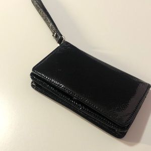 Hobo international black wristlet
